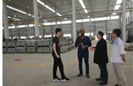 客户车间交流现场